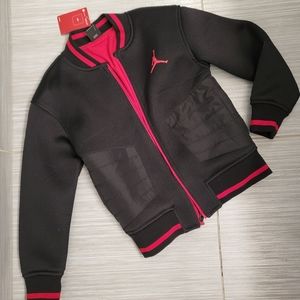 NEW Boys Jordan Quilted Zip Up Jacket Size S